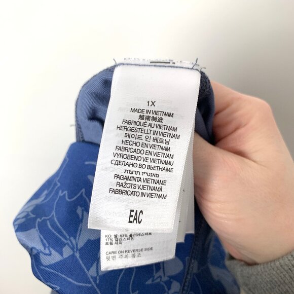 MARMOT Rock Haven Plus Size 7/8 Tights - Storm Leaf / 1X - Picture 5 of 6